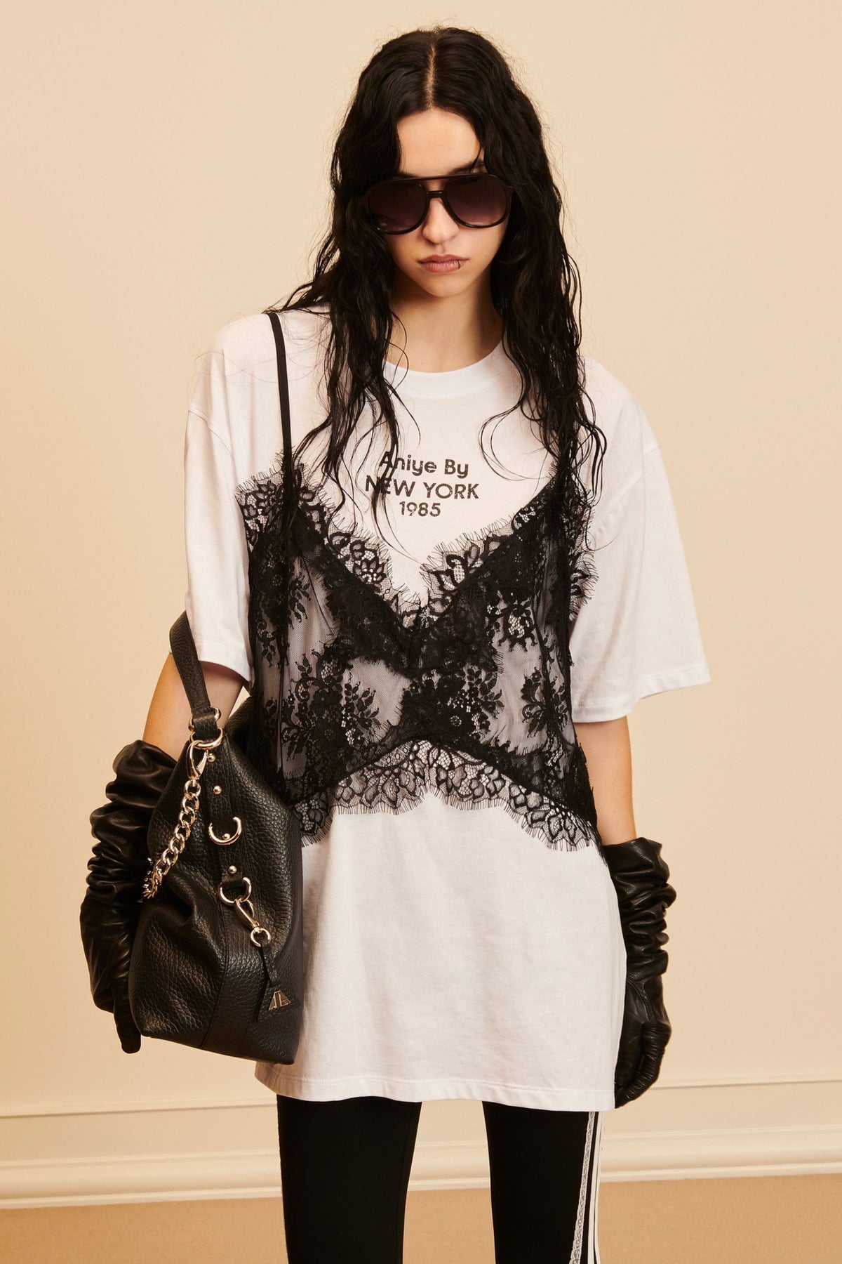 LINGERIE TEES LILA - WHITE