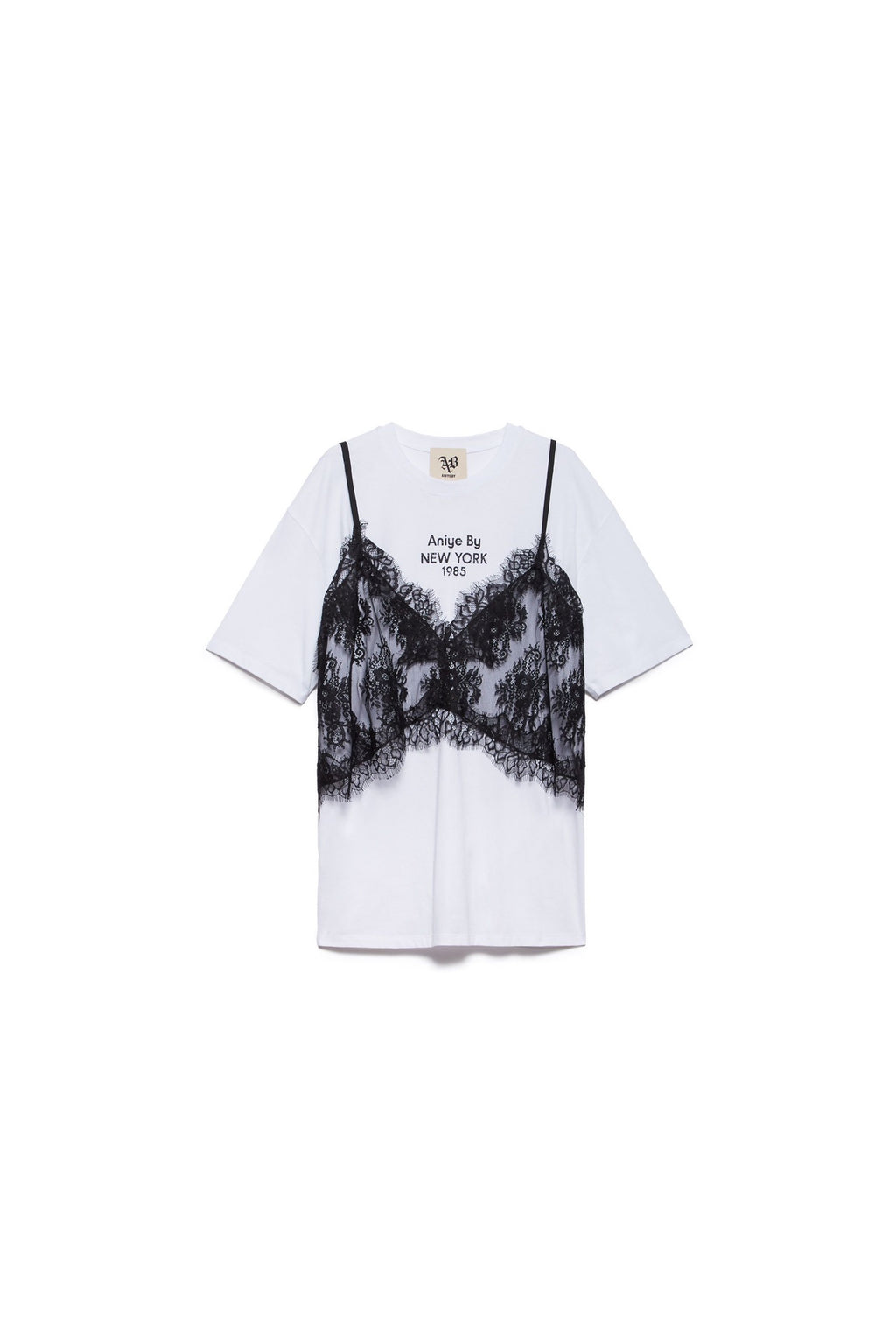 LINGERIE TEES LILA - WHITE
