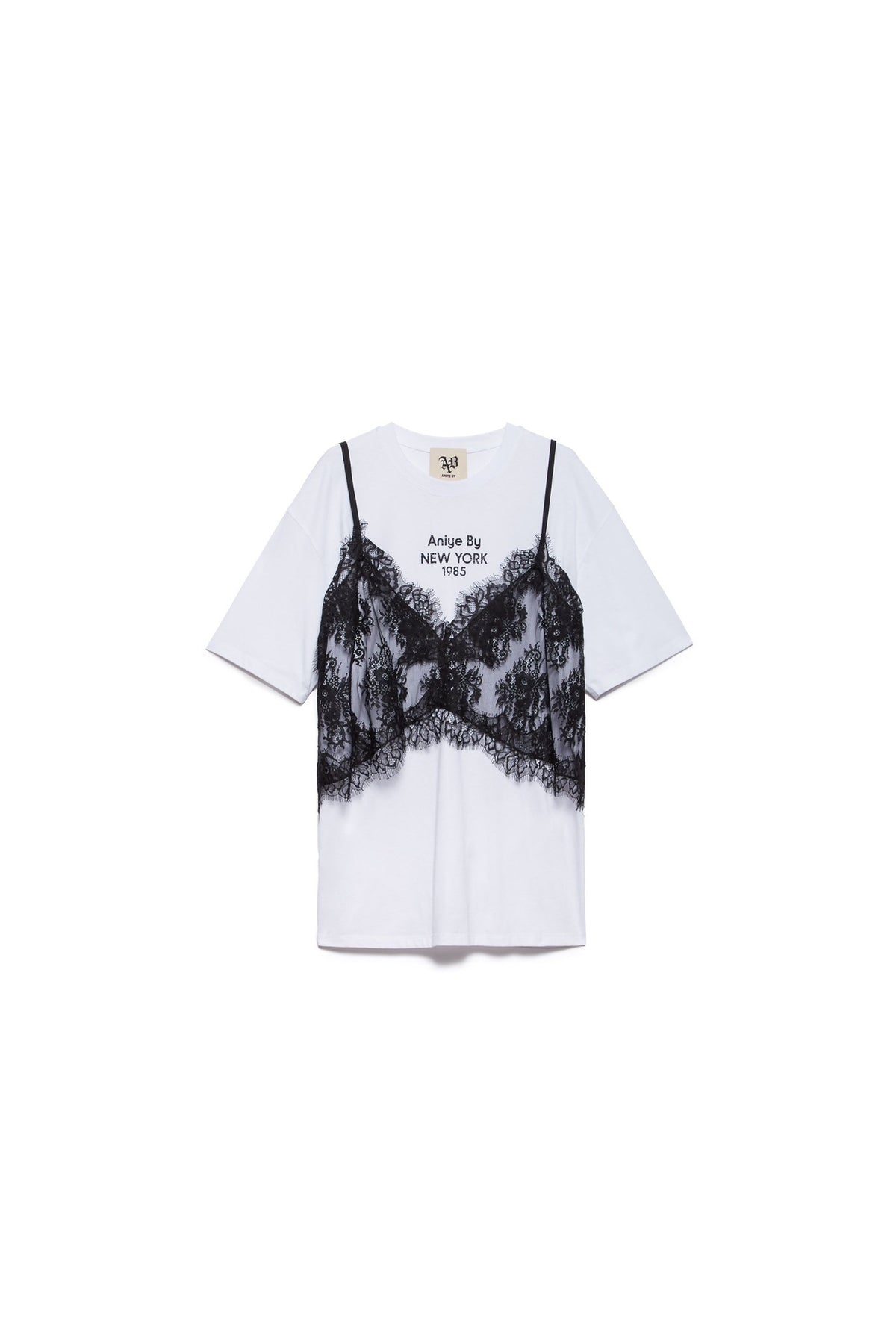 LINGERIE TEES LILA - WHITE