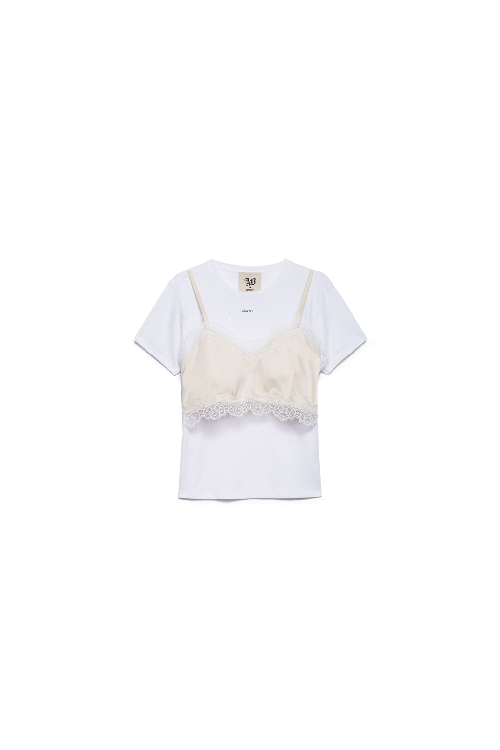 SLIP TESS LILA - WHITE