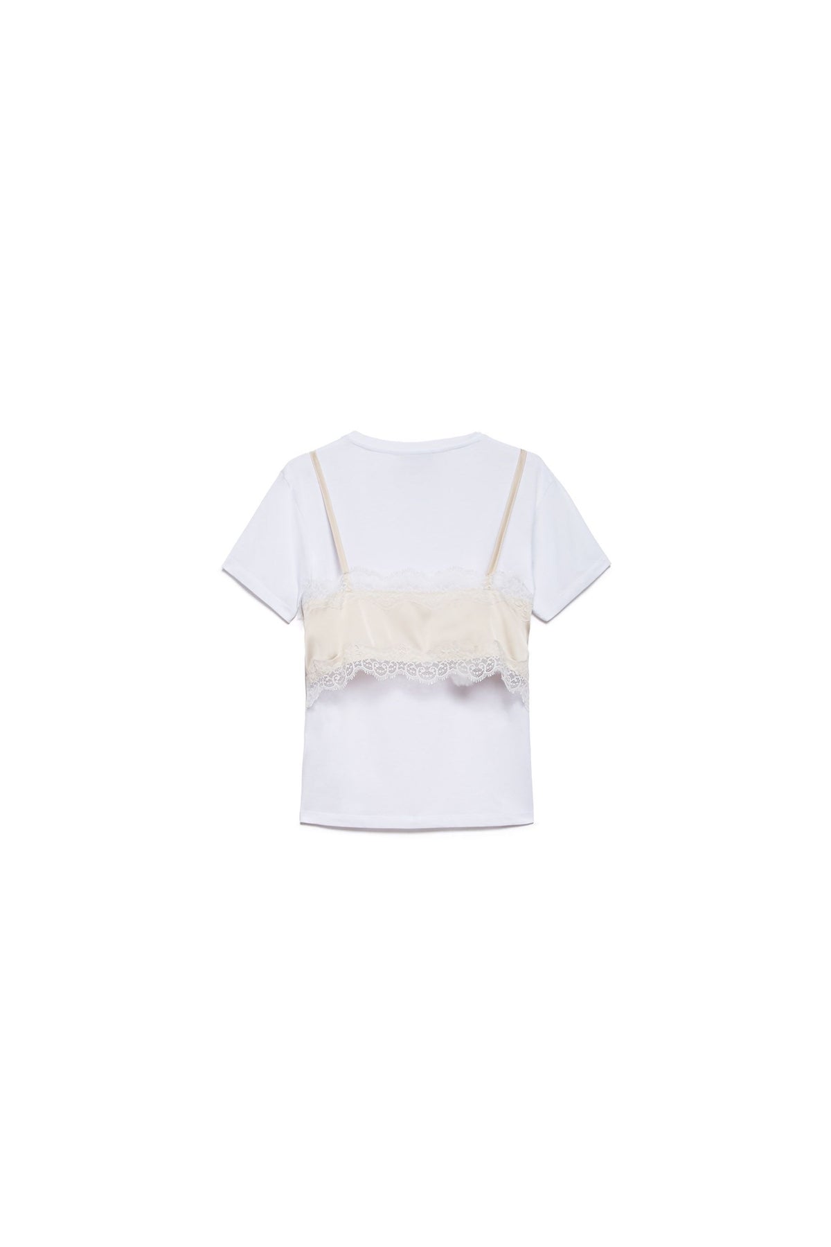 SLIP TESS LILA - WHITE