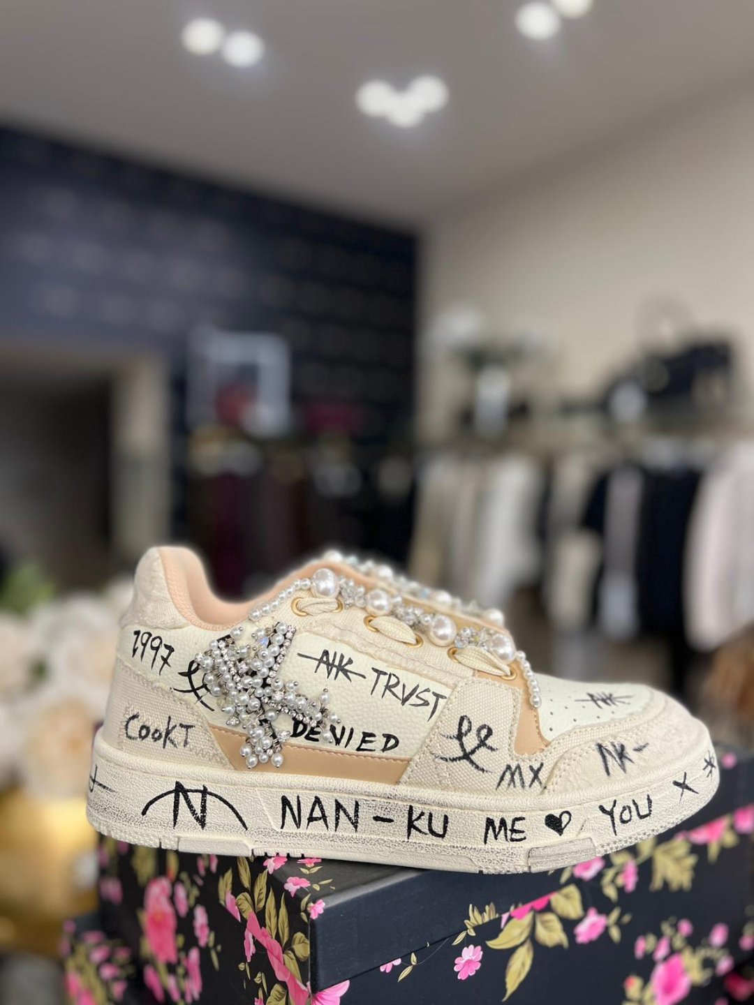 Nan Ku BA 17 Sneaker Basso Bianco